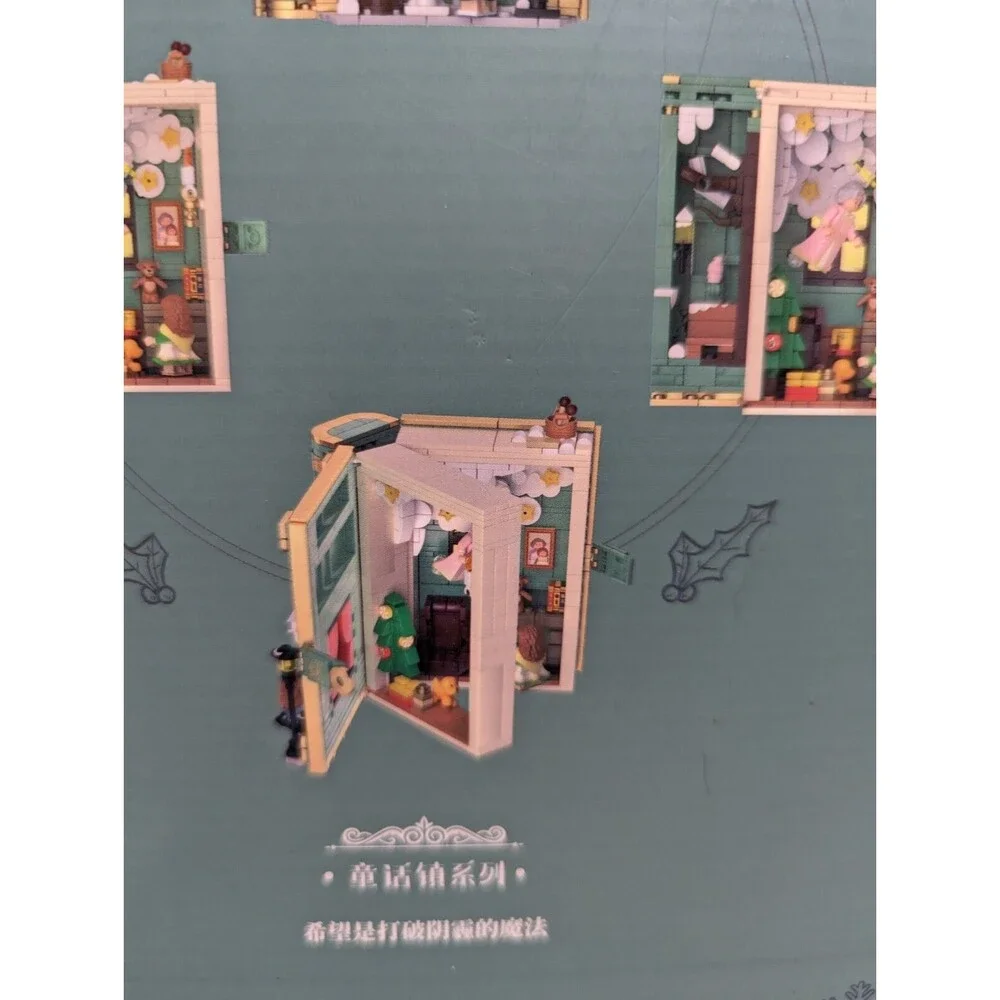 💡 Wekki Little Girl Selling Matches Fairy Tale Town Brick Blocks